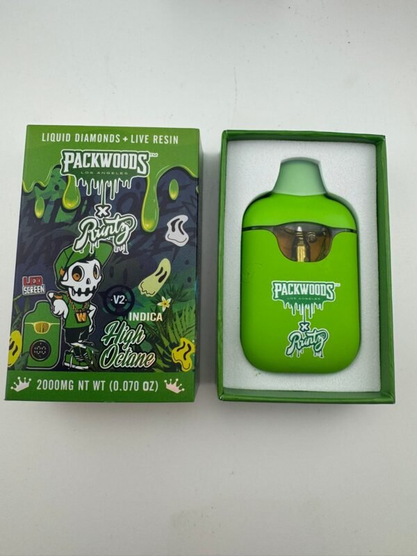 Packwoods x Runtz 2G V2 (Led screen) Cartridge - Image 3