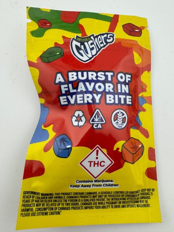 Infused Gushers 500mg (6 Pieces) - Image 2