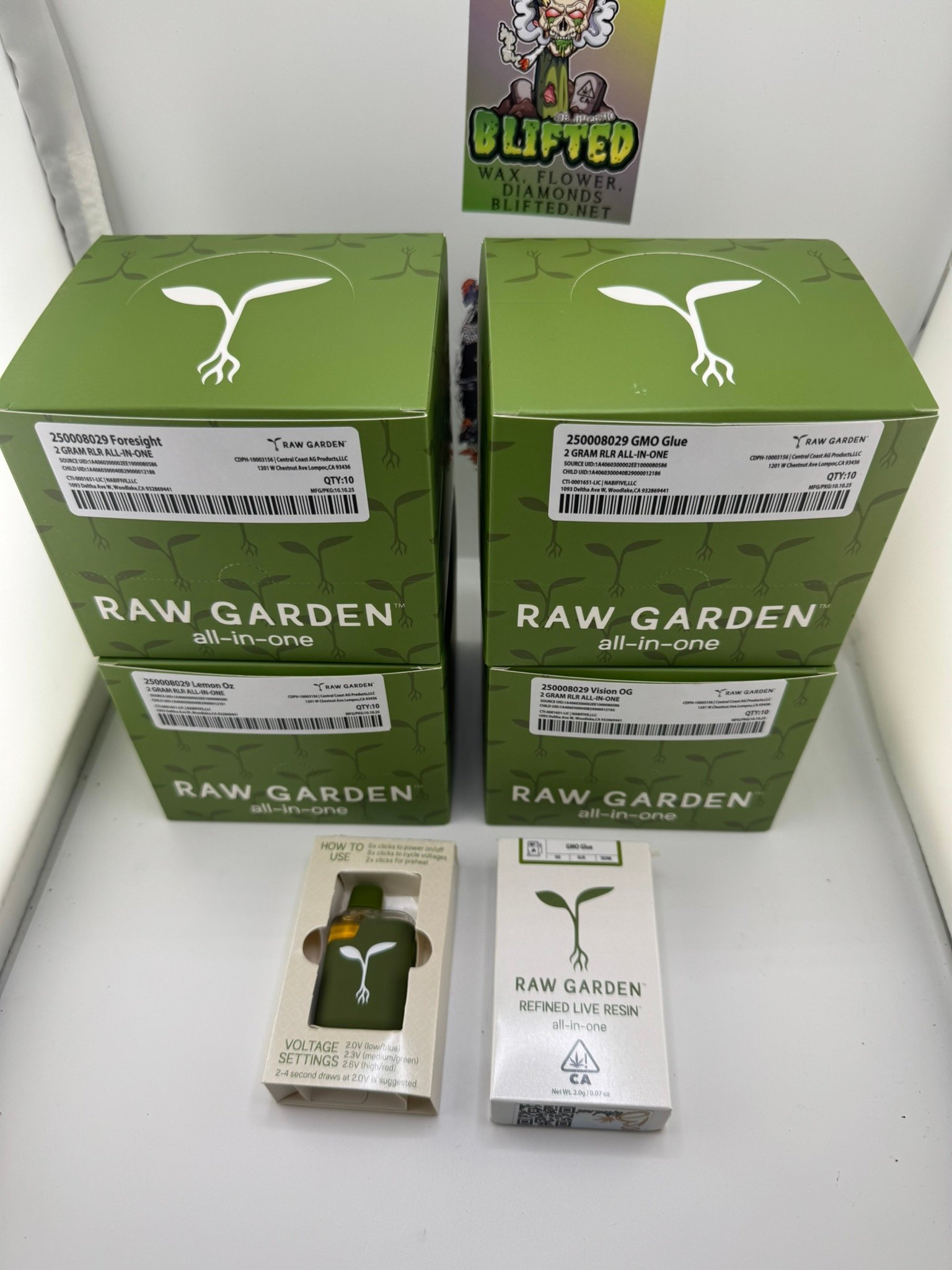 Raw Garden 2G Cartridge